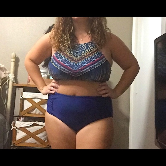 Jessica Simpson High Waisted Bikini - Picture 6 of 9